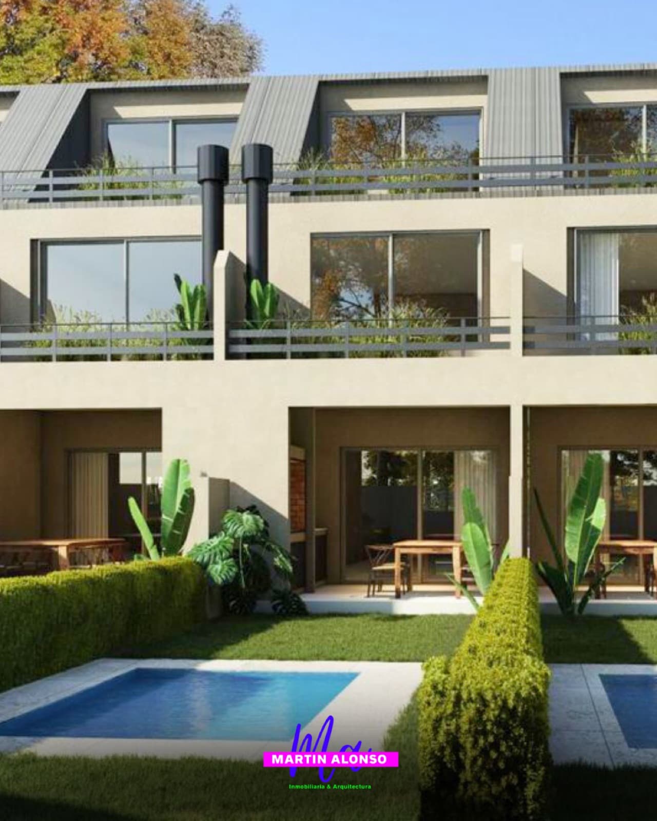 Venta duplex 4 ambientes, San Fernando, con cochera y pileta propia - 1