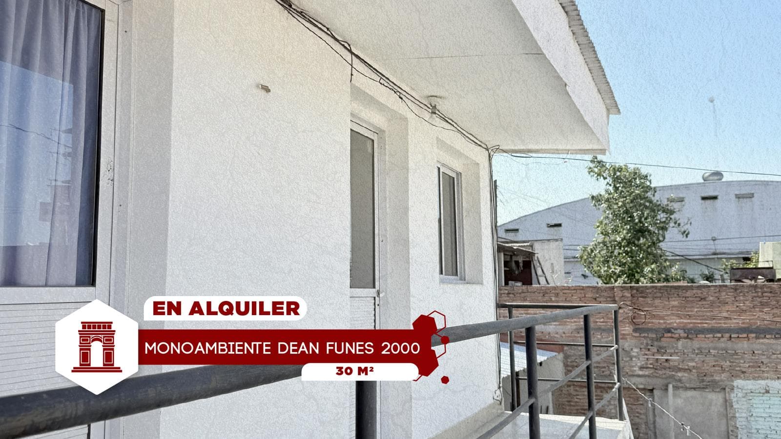 Monoambiente en alquiler dean funes al 2000 se admiten mascotas - 1