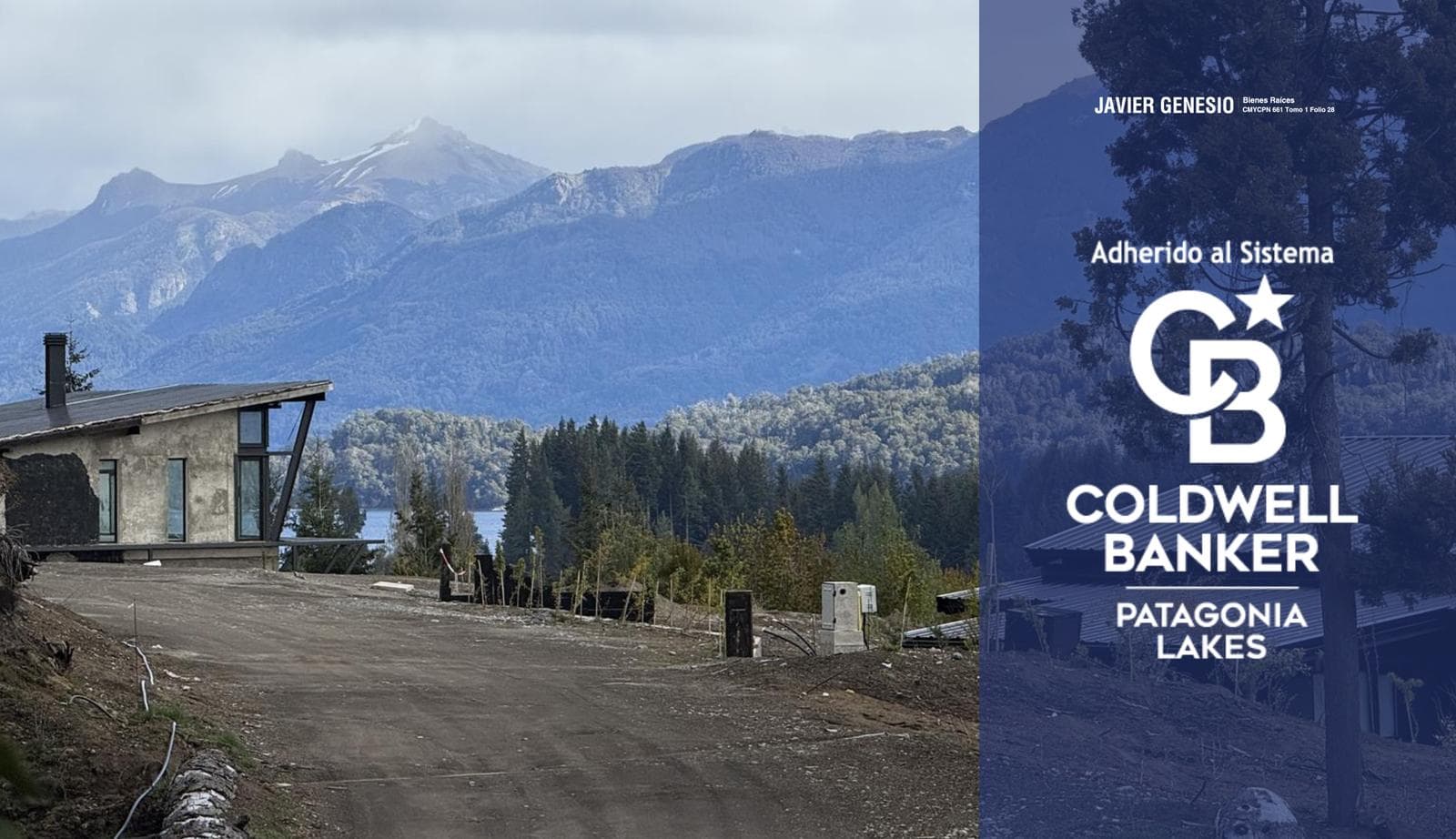 VENTA Lote 1.010m2 Manzano Bay View, plano Villa La Angostura - 1