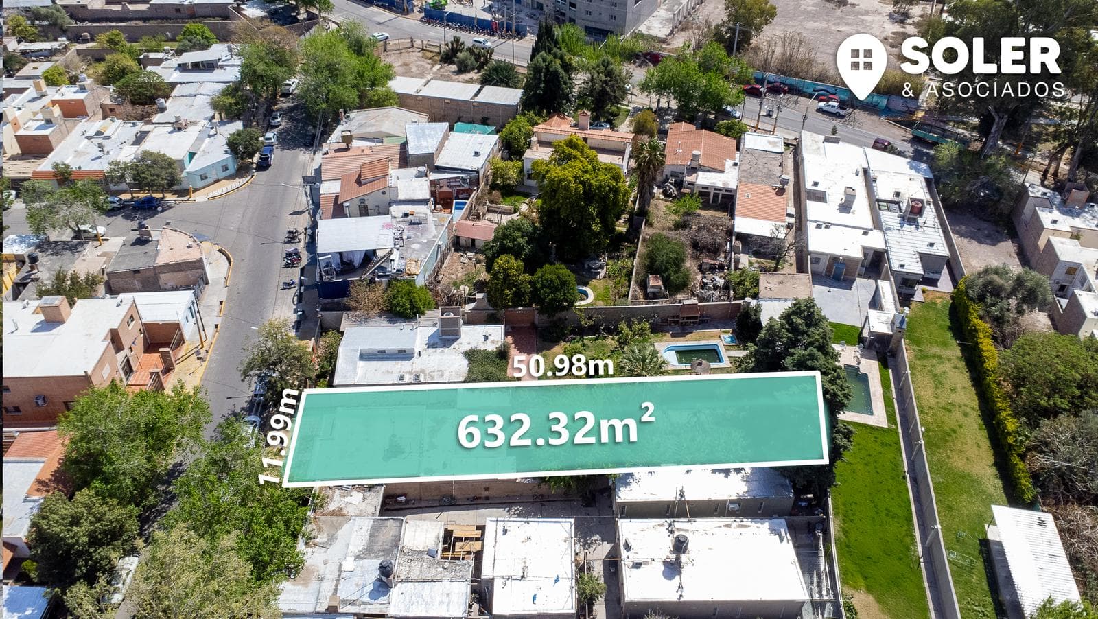 OPORTUNIDAD ÚNICA | Venta de Terreno de 632 m² en Santa Lucía Centro (IDEAL DEMOLICIÓN Y DESARROLLO). - 1