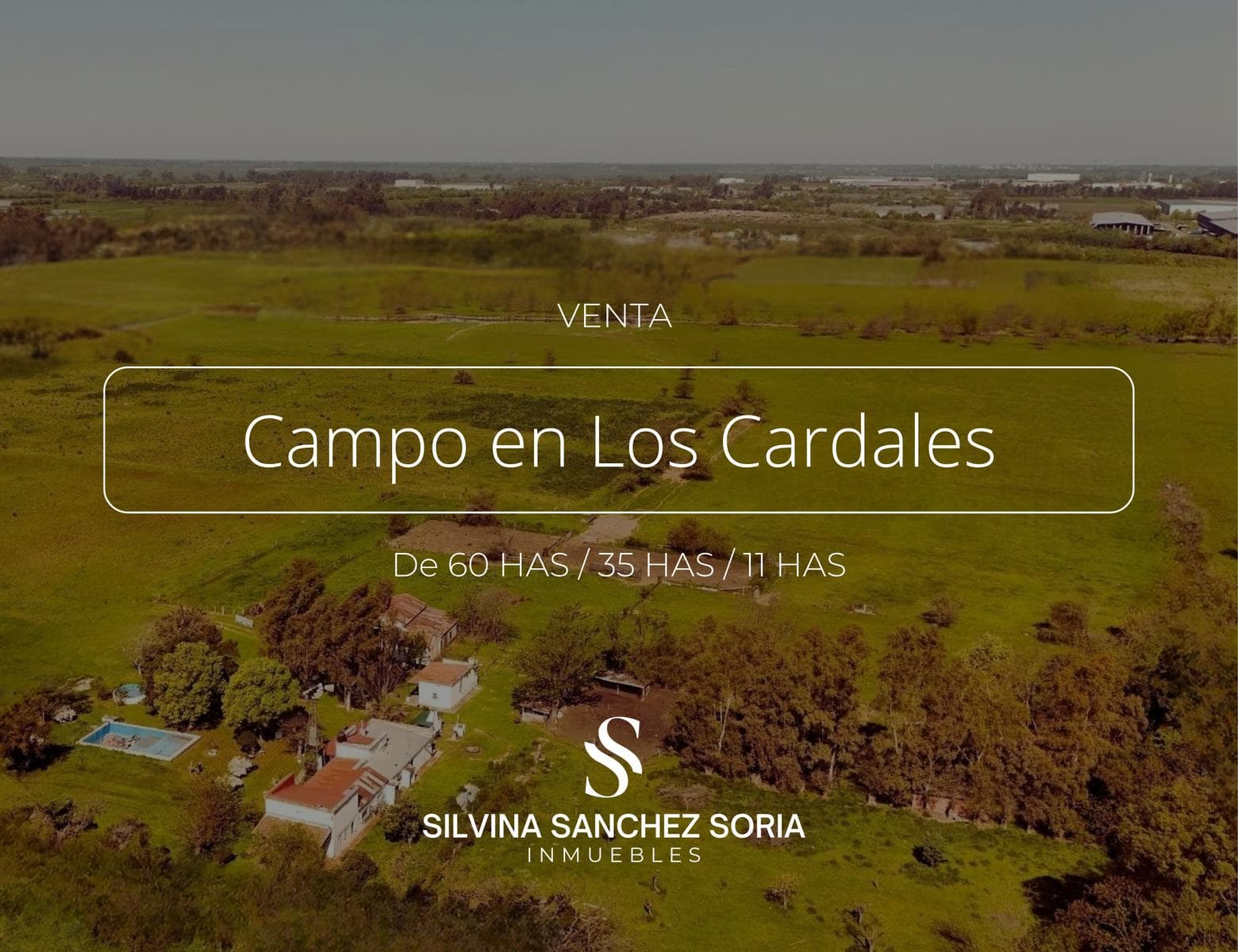 CAMPO EN VENTA 60 HAS / 35 HAS / 11 HAS EN LOS CARDALES - 1