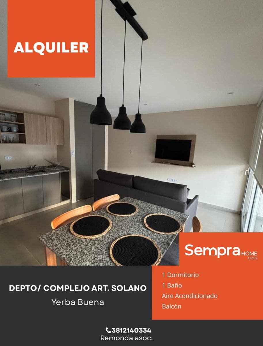 Departamento en Yerba Buena - 1