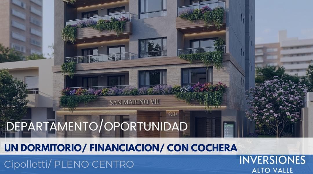 Departamento en venta, oportunidad Edificio SM VII - 1