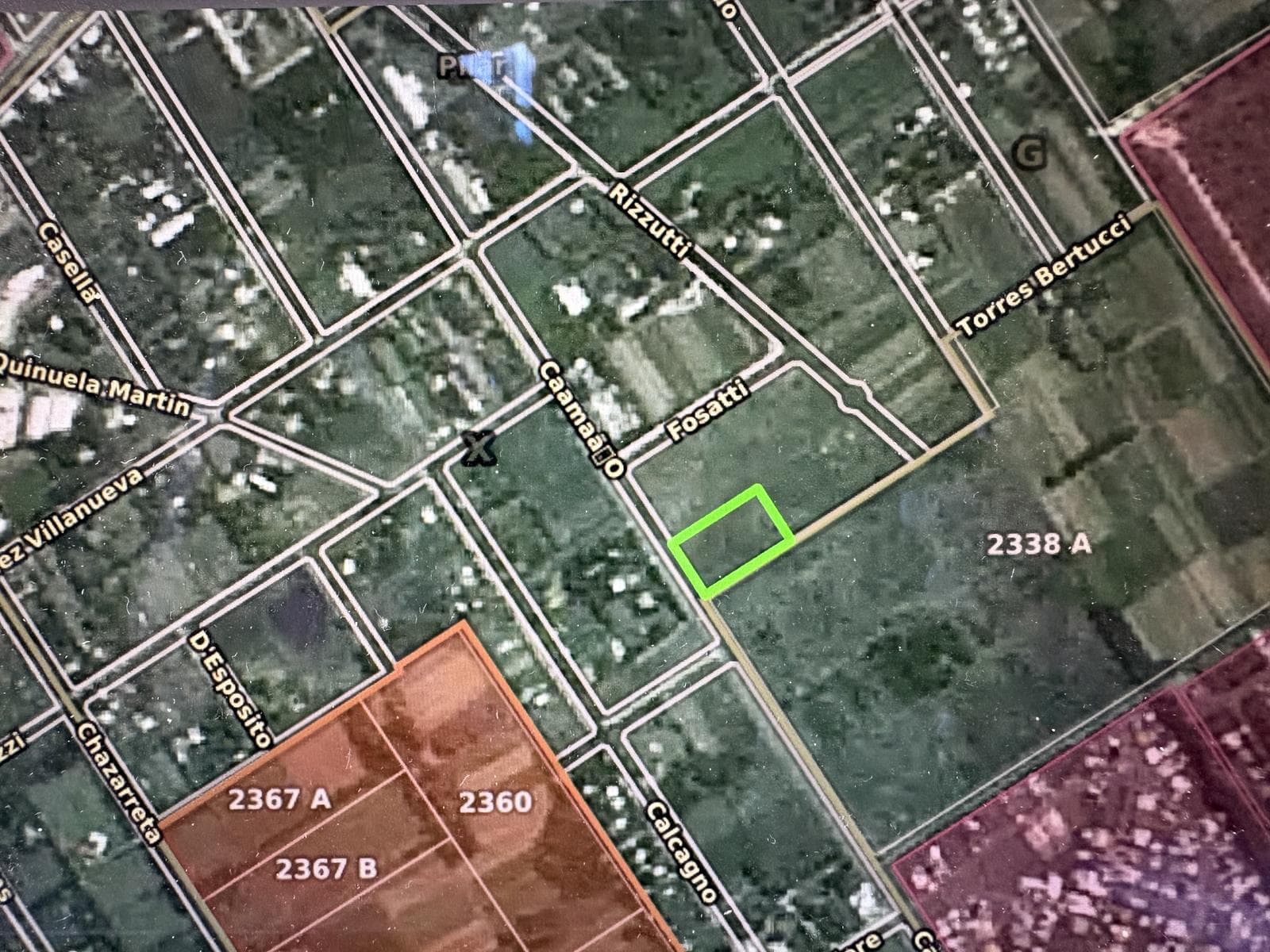 RETASADO!!VENTA-EXCELENTE FRACCION 6825 M2 SOBRE CALLE CAAMAÑO-IDEAL PARA PROJECTO INMO - 1