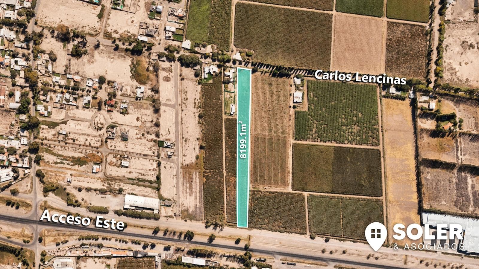 Terreno industrial sobre ruta 20 acceso este - 1