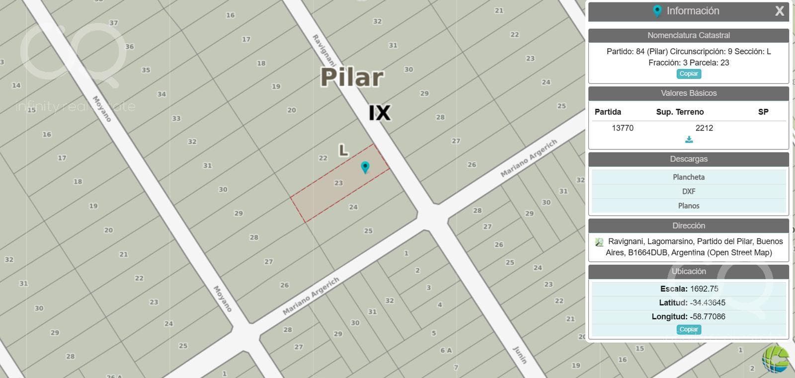 Terreno en Venta de 4424m2 - 1