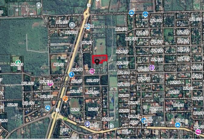 Terreno en calle Salto Peixioto Km6 de Eldorado - 1