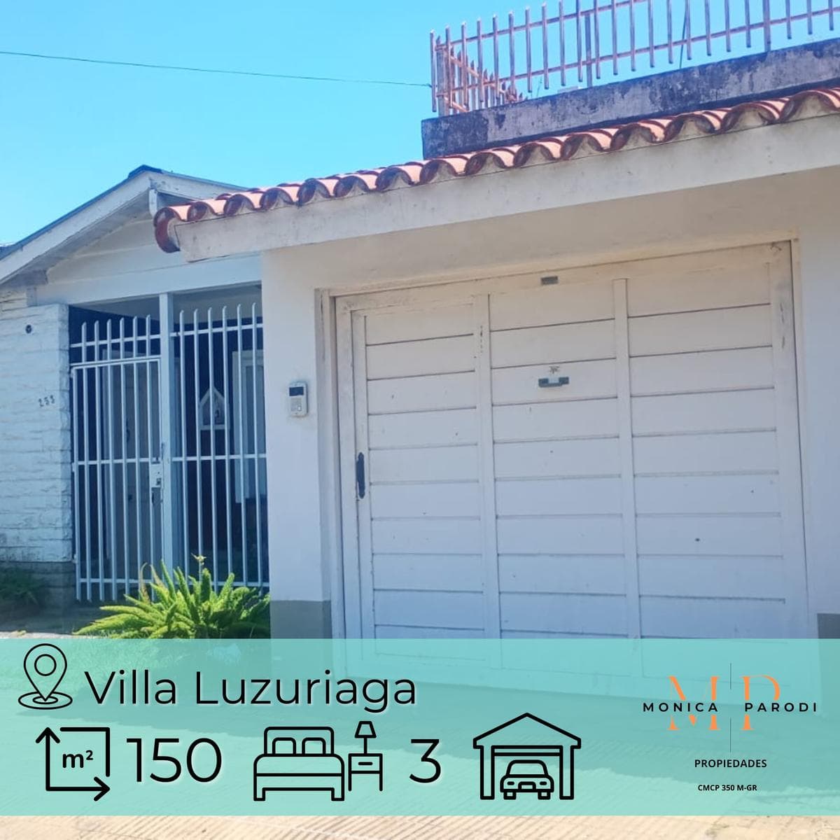 Casa en venta en Villa Luzuriaga – 3 habitaciones - 1