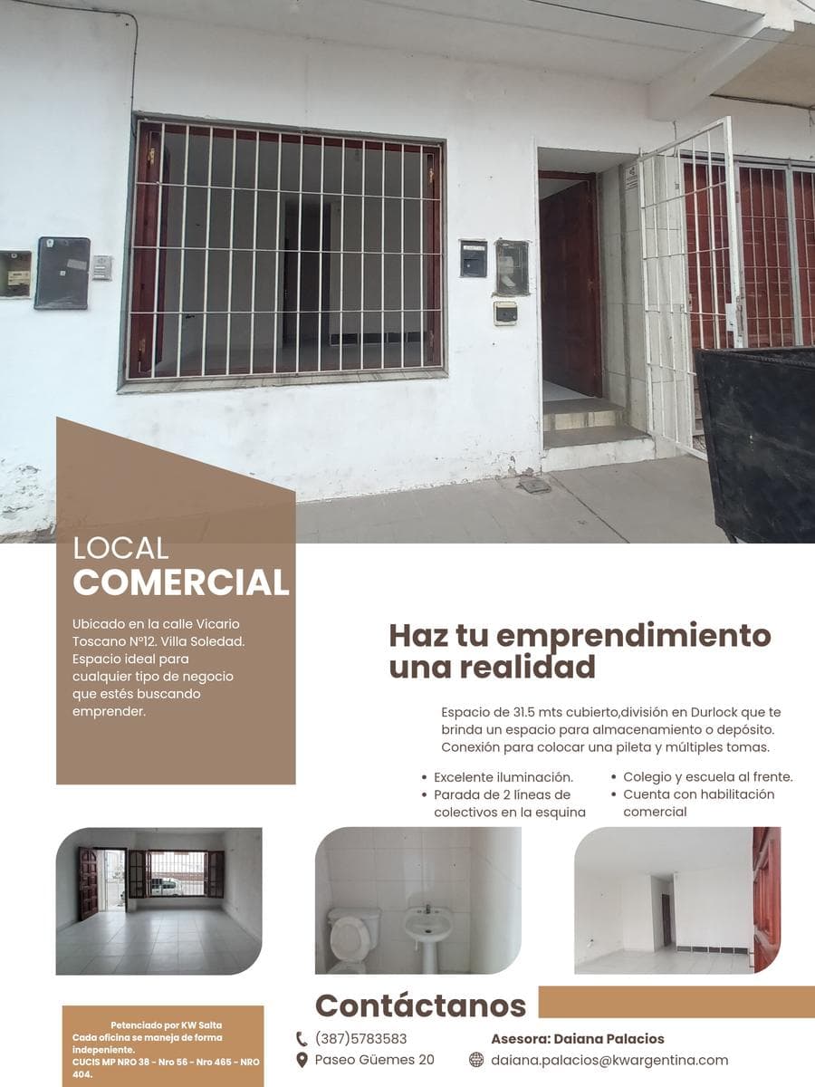Local Comercial Macrocentro Villa Soledad. - 1