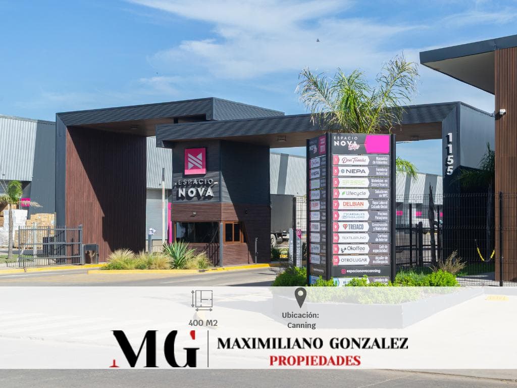 Nave Industrial alquiler - Espacio Nova, Ezeiza - 1