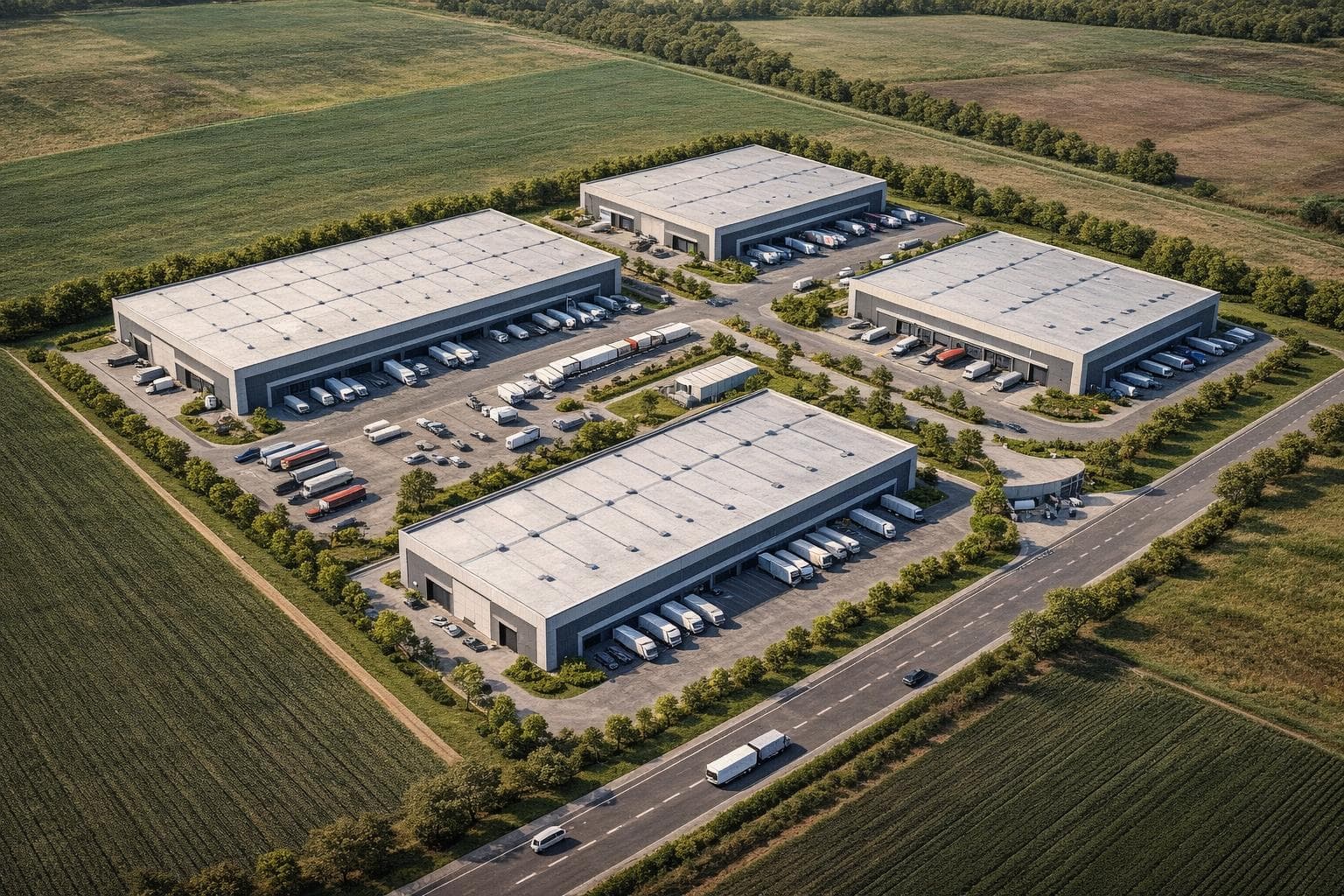 VENTA FRACCIÓN INDUSTRIAL SOBRE AUTOPISTA ROSARIO - BUENOS AIRES - APTO CRÉDITO!!!ndustrial - 1