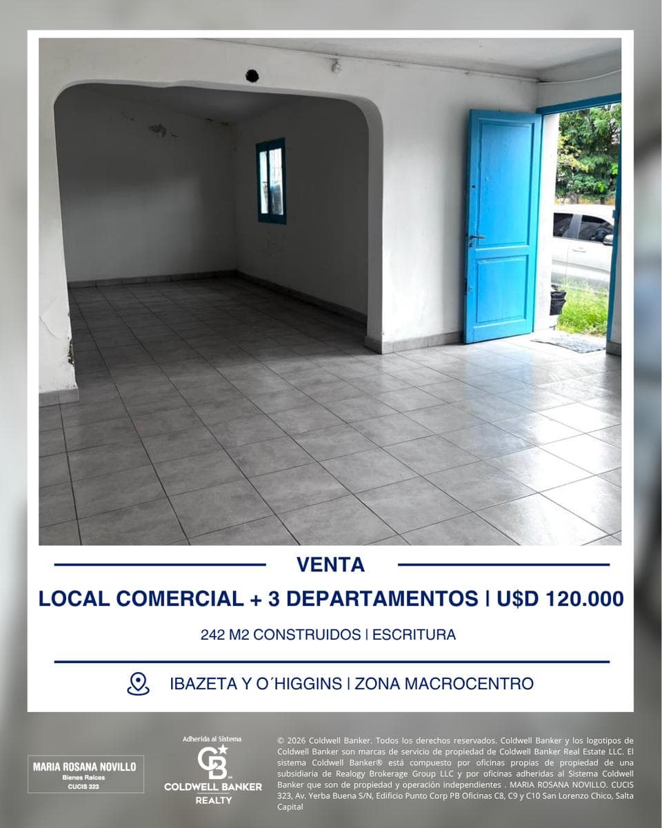 Locales Comerciales en Venta en Zona Delmi, Salta Capital - 1