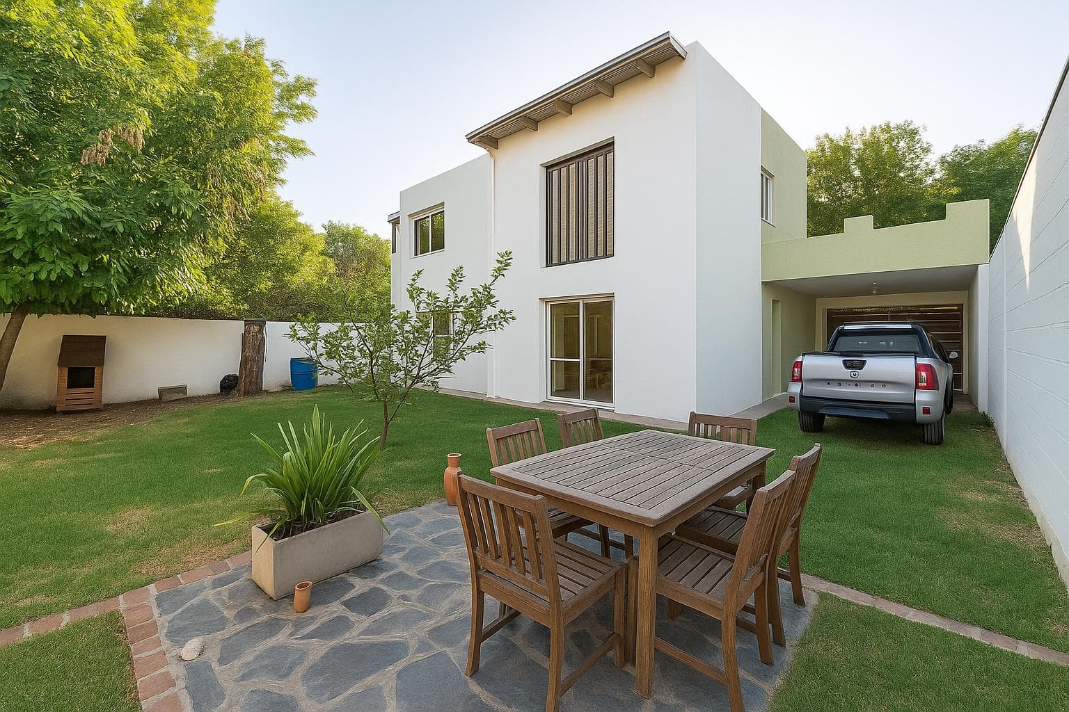 EN ALQUILER HERMOSA CASA DE DOS PISOS CON JARDINES EN VILLA ALLENDE PARQUE CORDOBA - 1