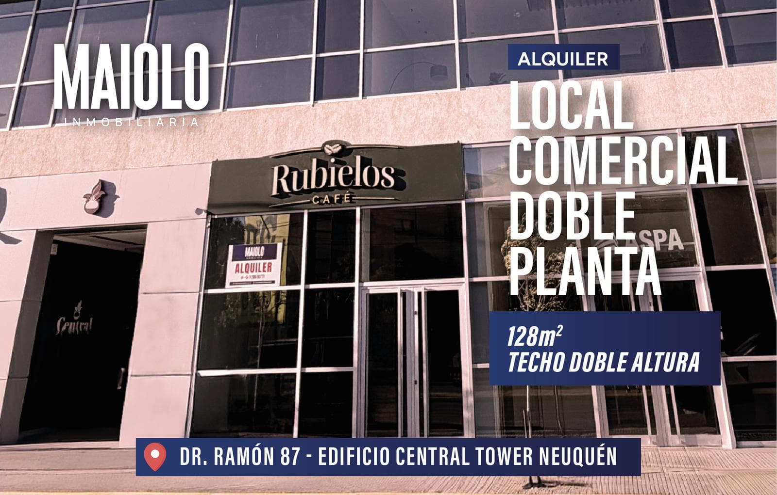 Local Comercial en Alquiler Dr Ramon 87 - Central Tower Neuquen - 1