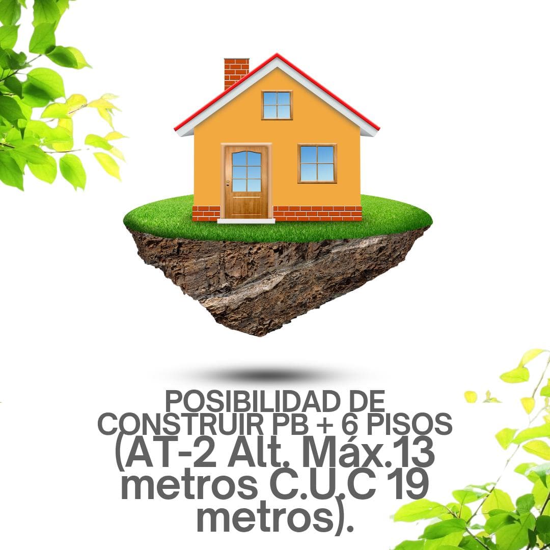 TERRENO A LA VENTA POSIBILIDAD DE CONTRUIR PB 6 PISOS EN PICHINCHA - 1