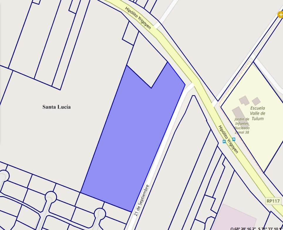 Venta deTerreno industrial Santa Lucia - 1