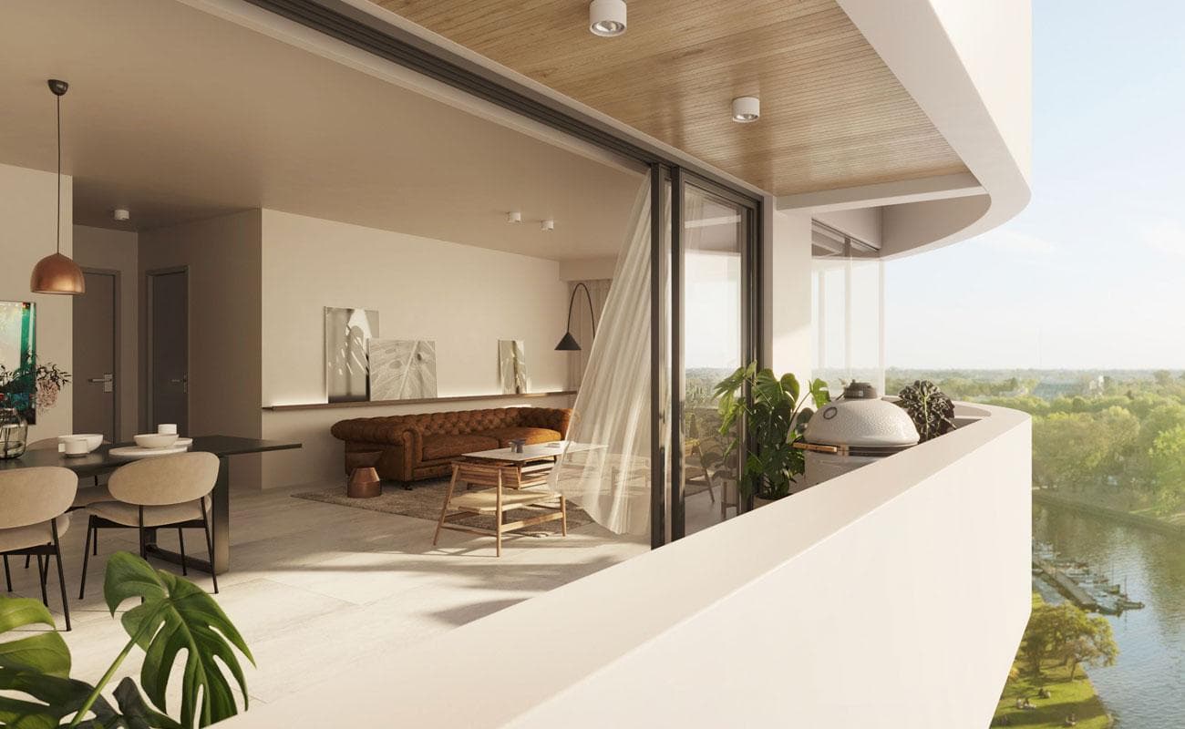 Departamento en Venta 3 AMB en Boulevard Brickell - 1
