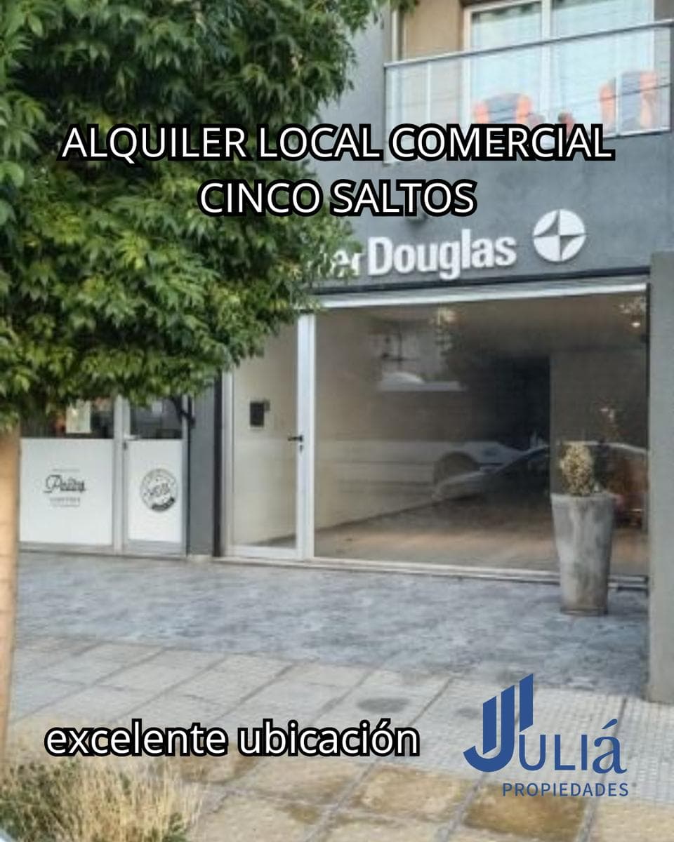 ALQUILER LOCAL COMERCIAL CINCO SALTOS- A METROS DE RUTA 151 - 1
