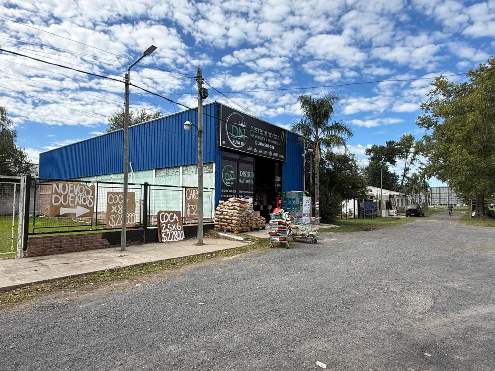 Venta galpón + terreno lindero sobre colectora,Ruta18, Alvear - 1