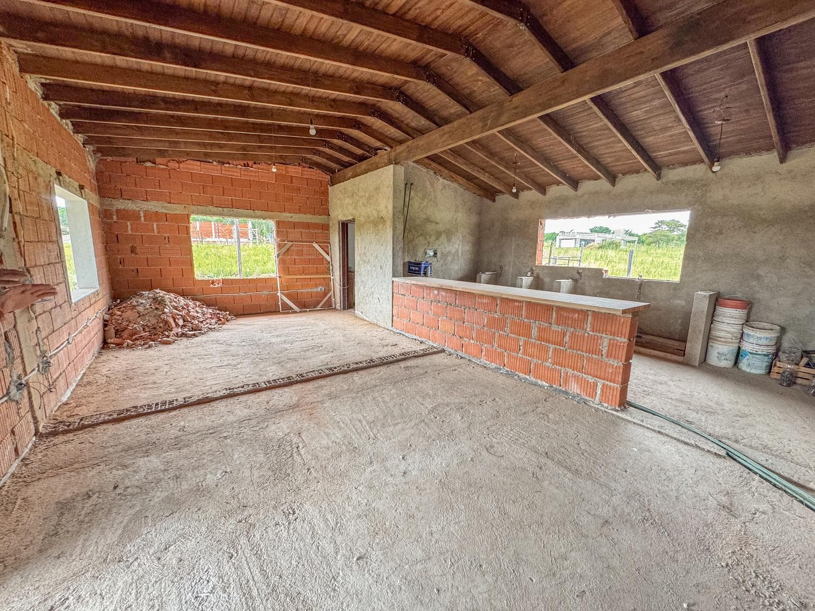 CASA 2 DORM A TERMINAR URBANIZACION PUNTO CLARO LOS REARTES - 1