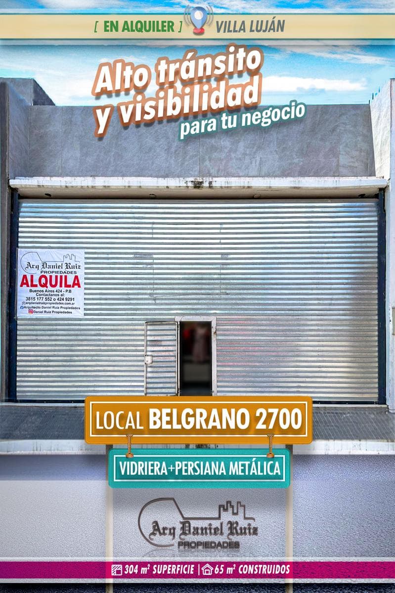 Local Comercial en Av. Belgrano 2700 - 1