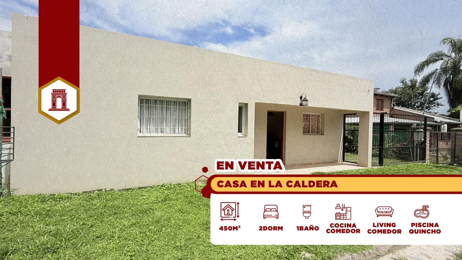 Casa en La Caldera con pileta - 1