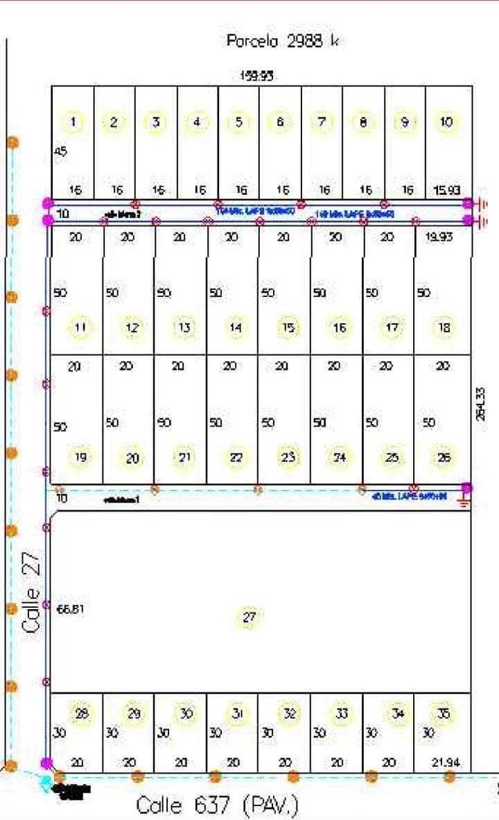 Terreno en 637 y 27, Arana - 1