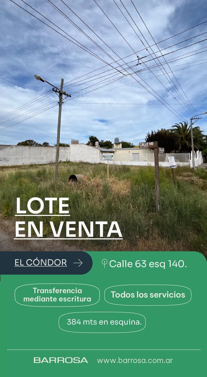 Terreno en El Condor - 1