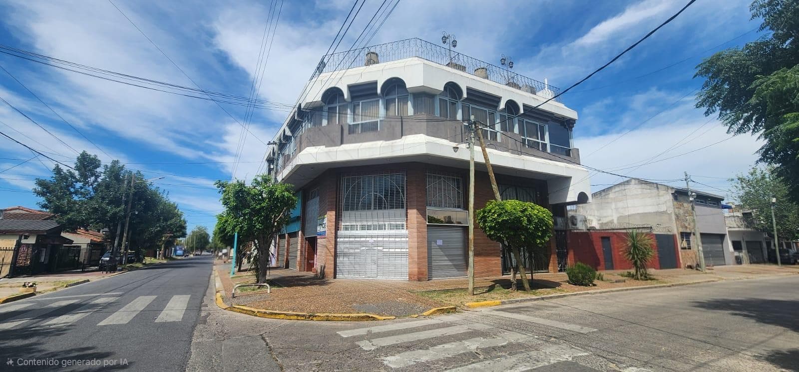 Edificio Comercial 610 m² c/ 5 Locales - PA Salón de Fiestas - Lote Lindero p/ Estac. - V. Luzuriaga - 1