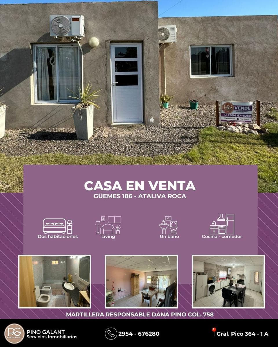 Casa en Ataliva Roca - 1