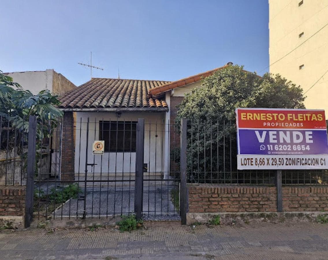 VENTA TERRENO EN SAN JUSTO CENTRO - ZONIFICACION C1 - ACEPTA PERMUTA - 1
