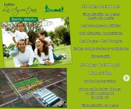 Terrenos en venta Loteo La Agustina - 1