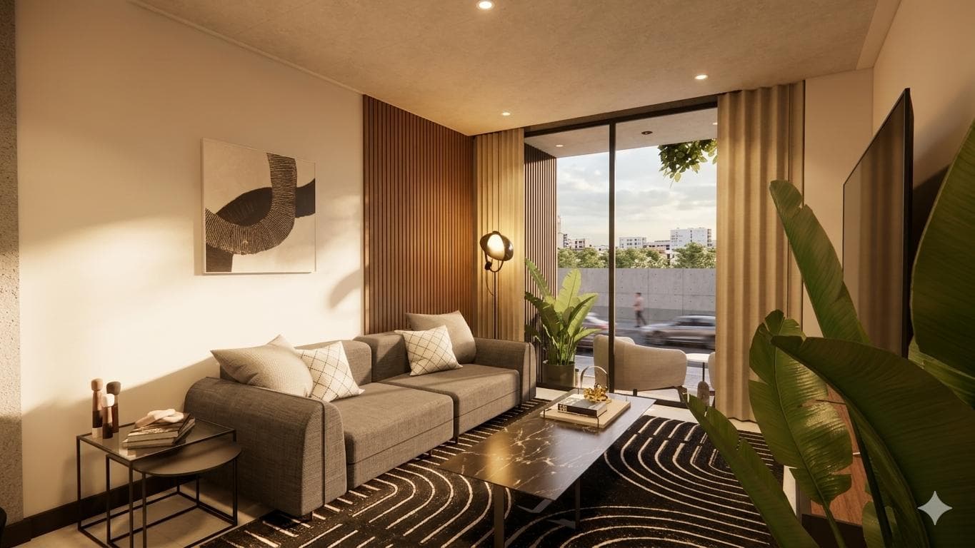 201 - Departamento en Venta LIV 88.09 m2 - 2 dormitorios 2 baños + balcón - 1