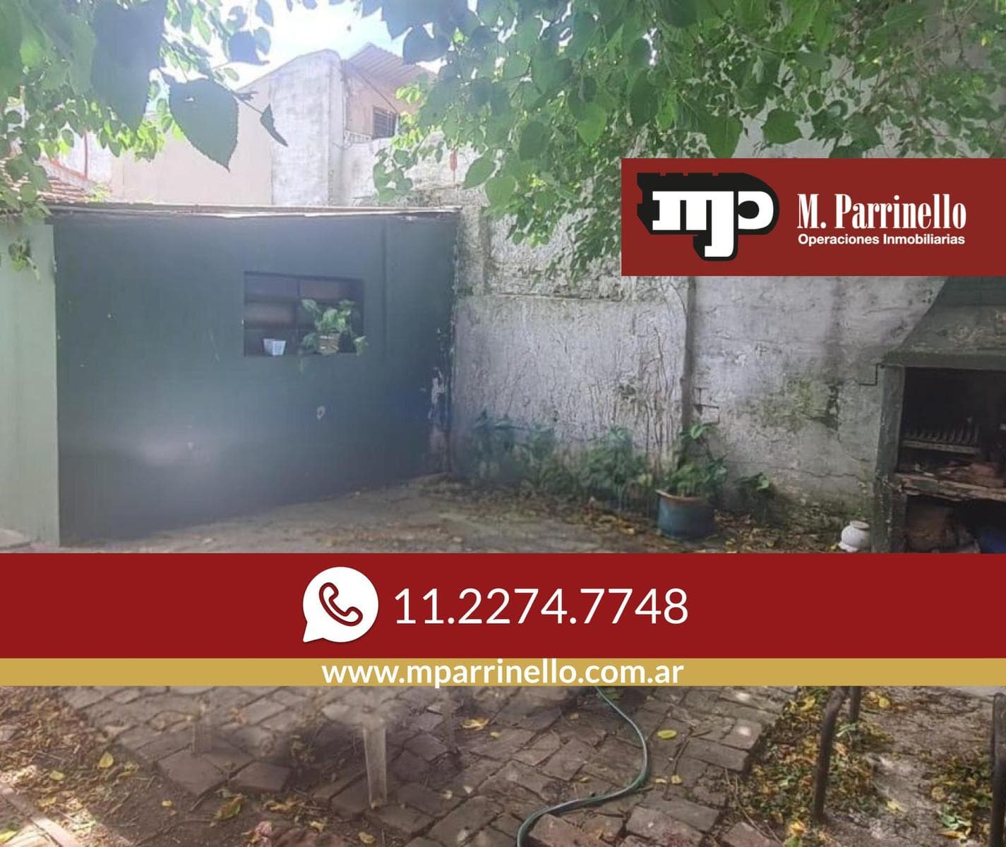 Lote con casa a refaccionar - 1
