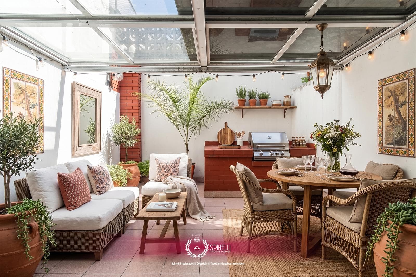 Venta triplex ph tipo casa 4 ambientes 169M² 2 cocheras patio terraza parrilla 3 baños San Cristóbal - 1