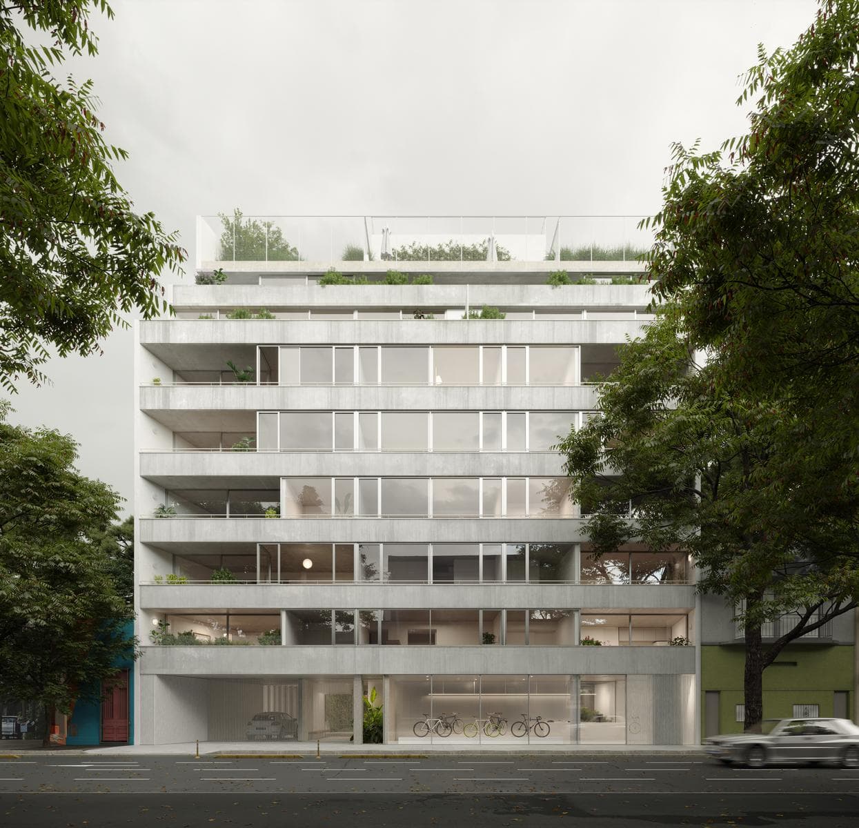 Av. J. Newbery y Roseti venta-alquiler a estrenar- 13 m lineales de vidriera - 1