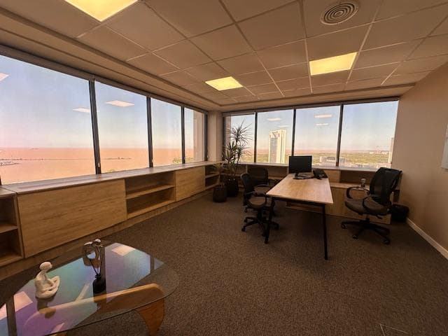 Oficina única totalmete equipada y amoblada con vista panorámica al río. - 1