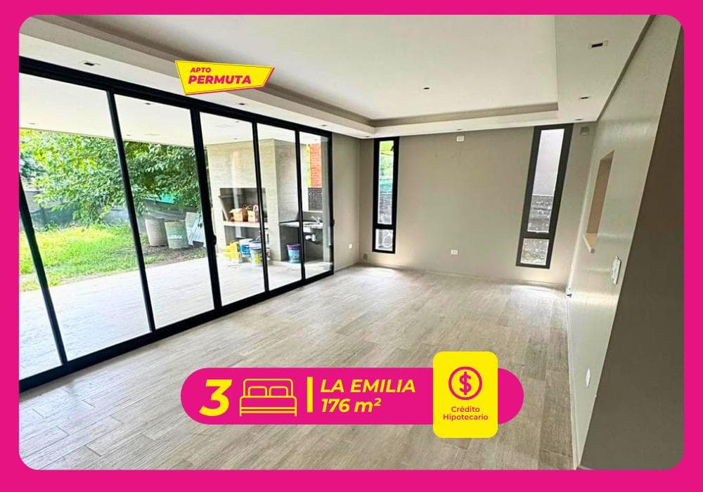 LAS DECOUD VENDEN O PERMUTAN CASA 3D EN Bº PRIVADO LA EMILIA | SAN PABLO | LULES - 1