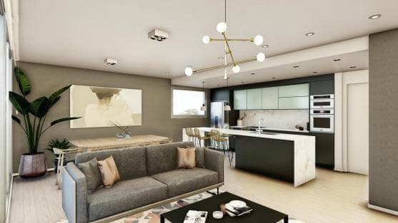 DEPARTAMENTO DE UN DORMITORIO VENTA PISCINA Y ESPACIOS VERDES FISHERTON ROSARIO - 1