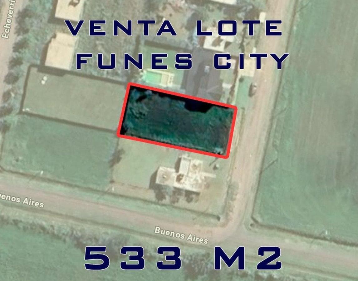 LOTE / TERRENO EN VENTA EN FUNES CITY 533 M2 - 1