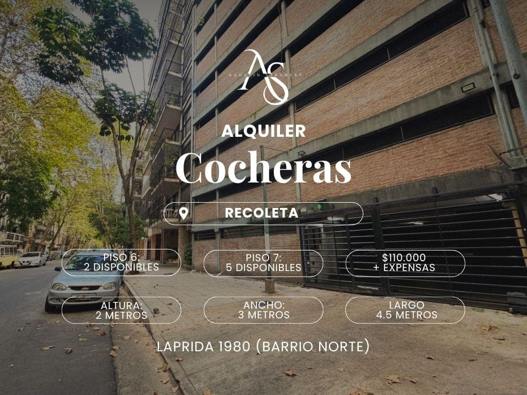 Cochera en Belgrano - 1