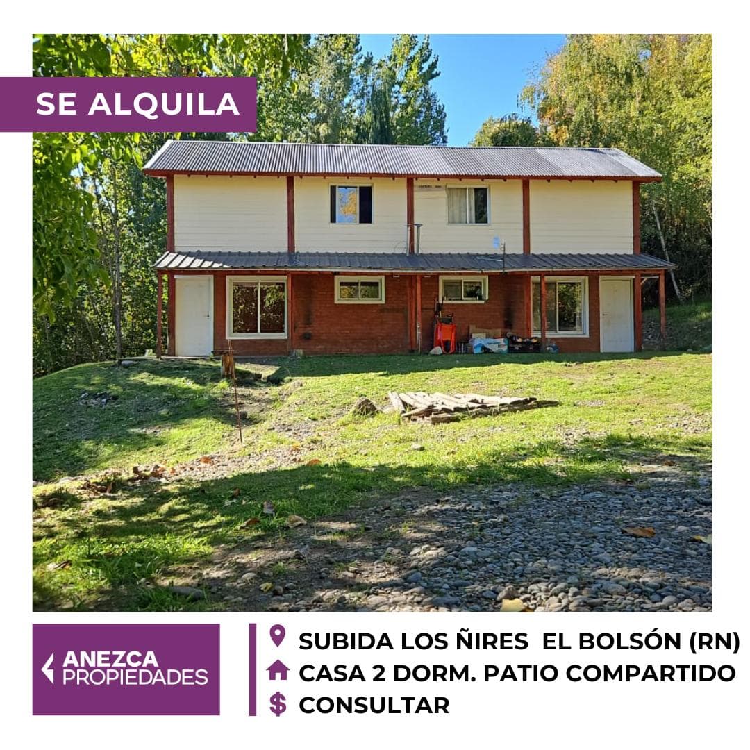 SE ALQUILA DEPARTAMENTO 3 AMBIENTES - EL BOLSÓN - 1