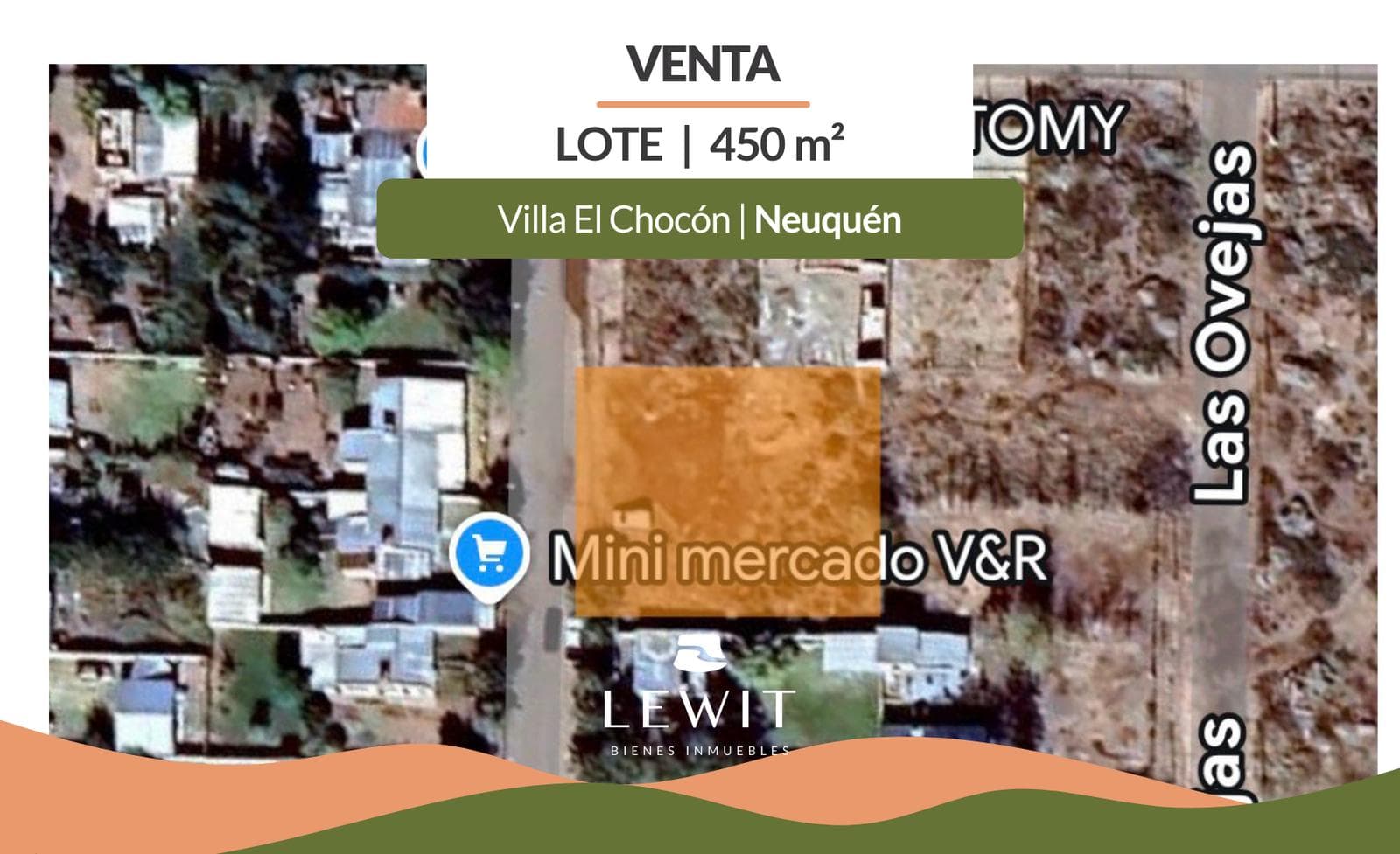 VENTA LOTE EN VILLA EL CHOCON - 1
