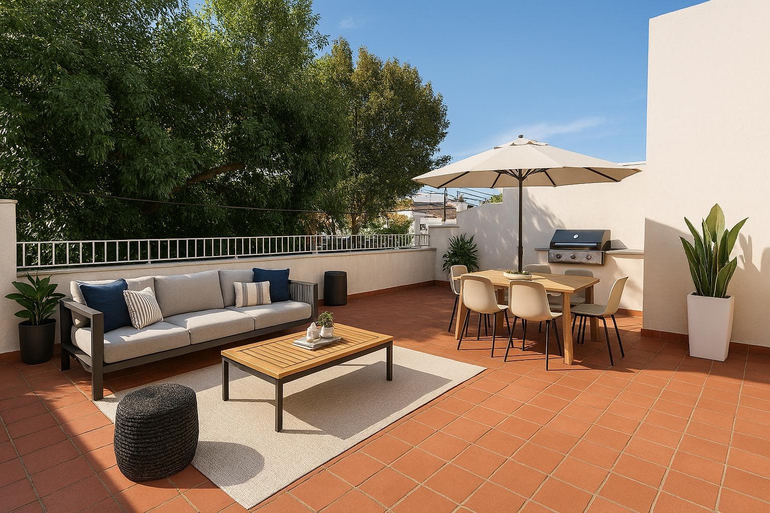 Casa en Parque Chacabuco en venta 3 ambientes con terraza y patio PERMUTA - 1