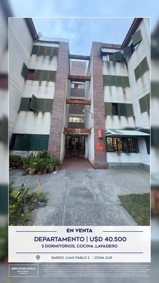 VENDO DPTO - BARRIO JUAN PABLO 2 - 1