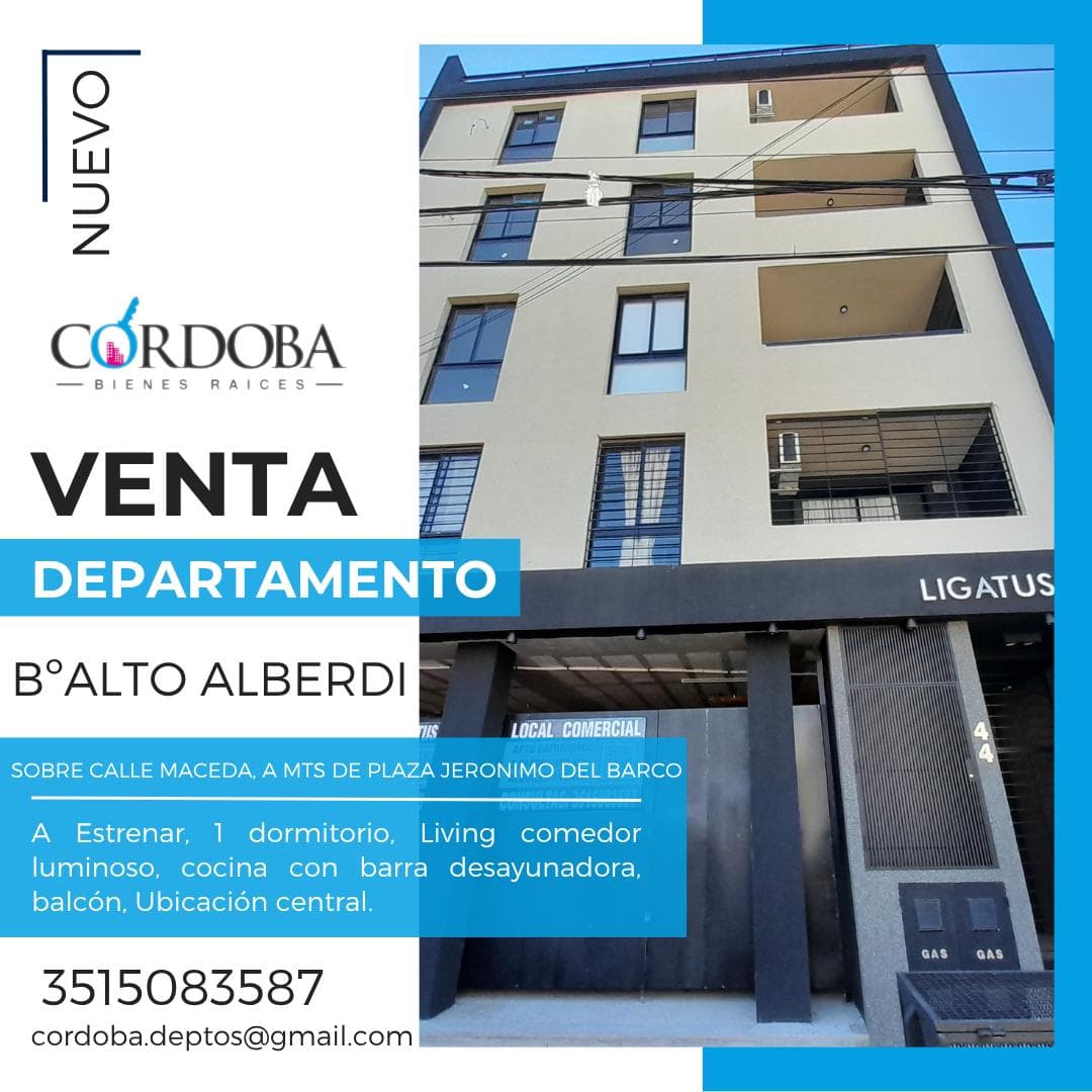 Departamento en Venta en Alto Alberdi - 1
