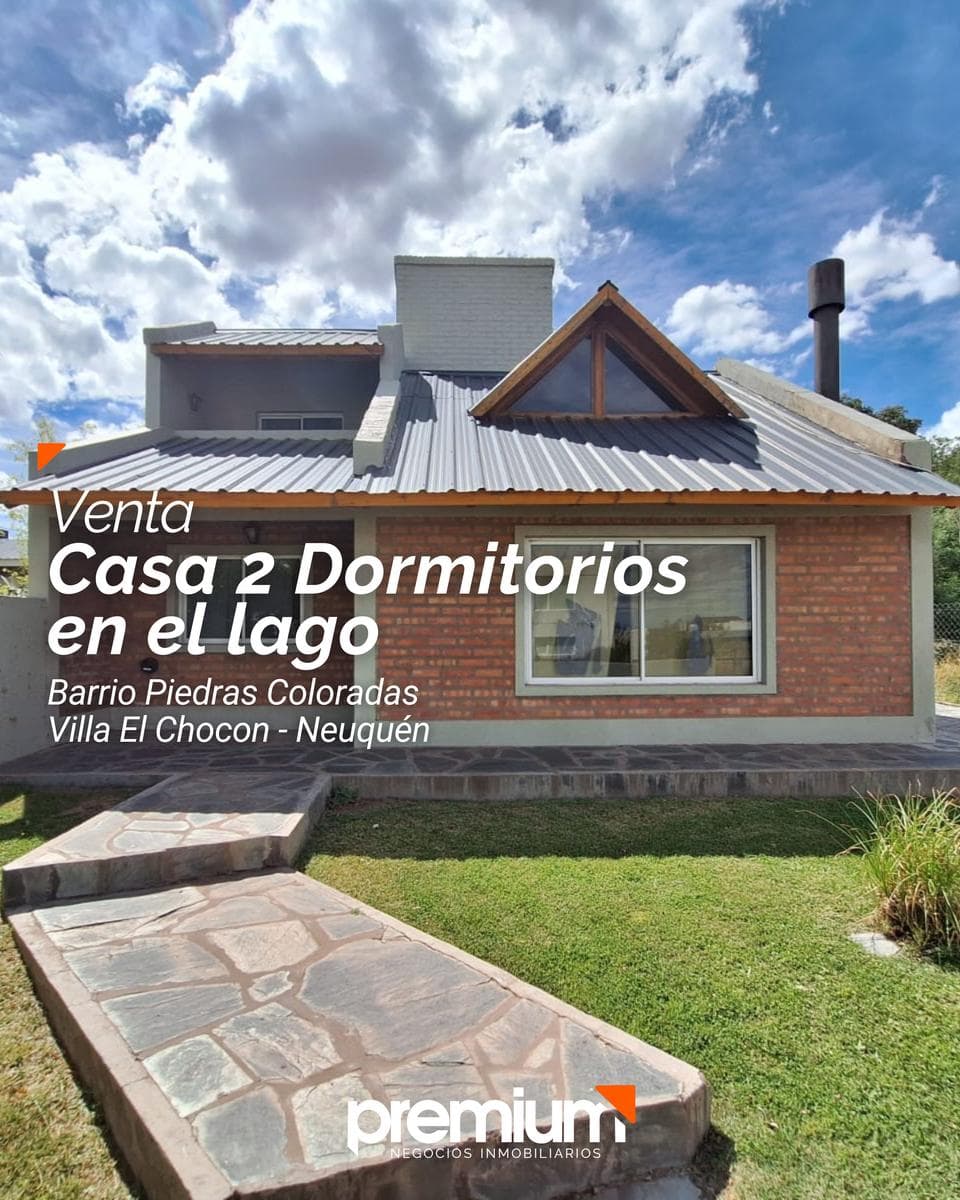 Venta - Casa 3 dormitorios - Barrio Piedras Coloradas - Villa El Chocón - 1