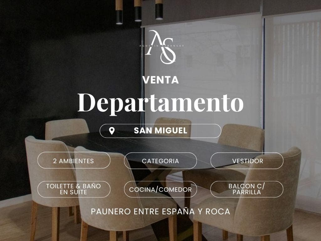 Departamento - San Miguel - 1