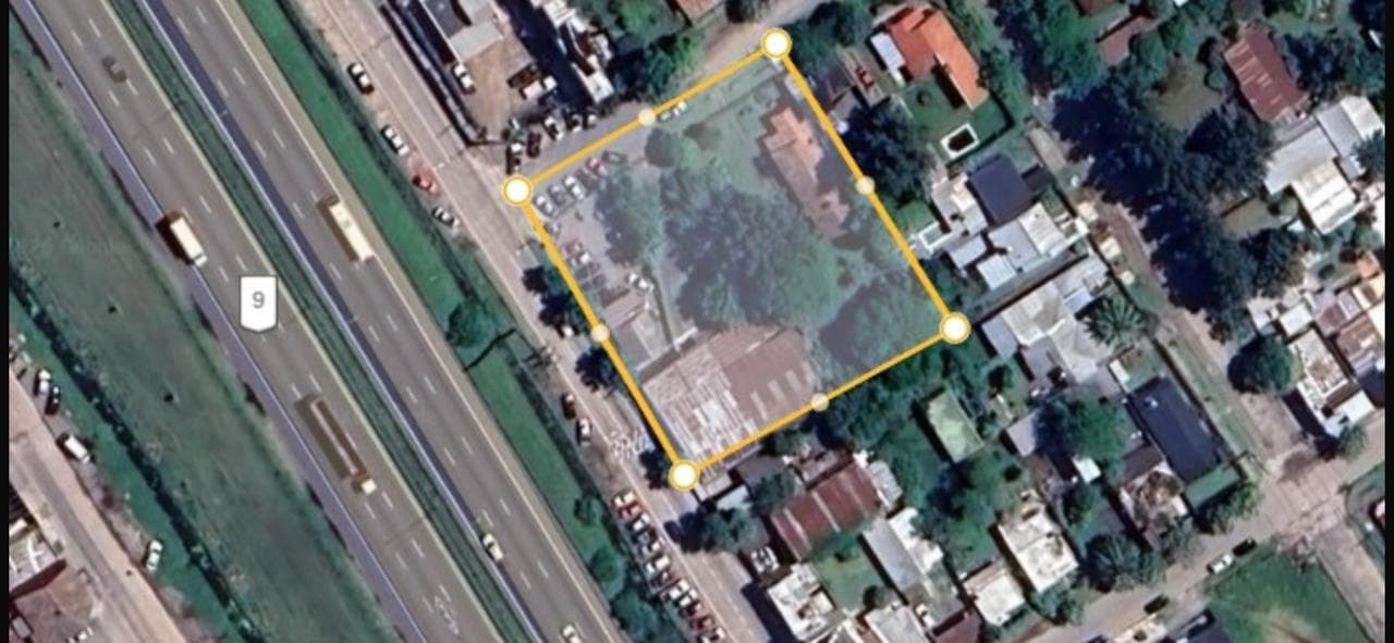 Venta terreno con galpón de 540m2 Colectora Este Maschwitz - 1