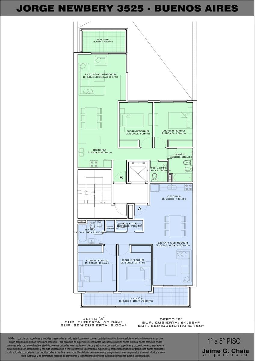 Departamento - Chacarita - 1